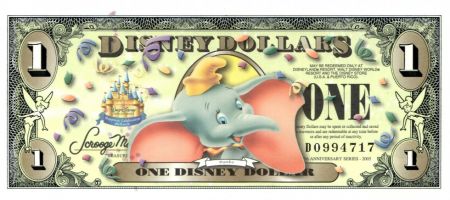 USA D.1 1 Dollar, 50 ans de Dumbo - 2005