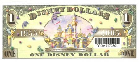 USA D.1 1 Dollar, 50 ans de Dumbo - 2005