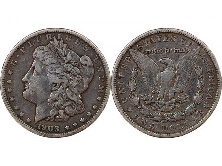 USA ETATS UNIS - MORGAN DOLLAR ARGENT - 1903 PHILADELPHIE