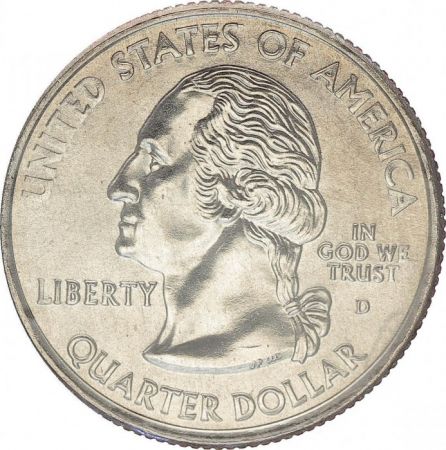 USA Lot 5 pièces - Quarter Dollar - 2001
