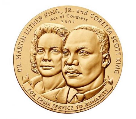 USA Médaille Dr Martin L. King et Coretta S. King - Congrès décerné - 2022