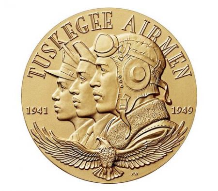 USA Médaille Tuskegee Airmen - Groupe de pilotes afro-américains - 2022