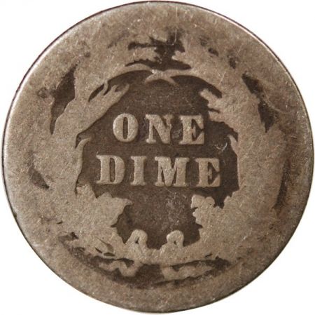 USA USA - 10 CENTS ARGENT \ Seated Liberty Dime\  - 1890, PHILADELPHIE