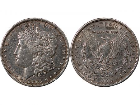 USA USA - MORGAN DOLLAR ARGENT 1898 PHILADELPHIE