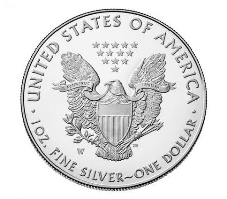 USA USA $1 2018 Eagle Proof argent