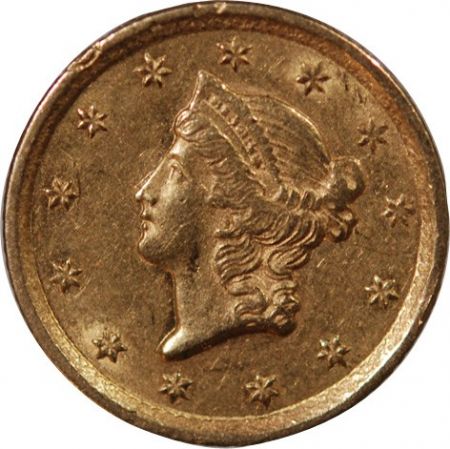 USA USA, LIBERTY HEAD - 1 DOLLAR OR 1852