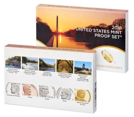 USA USA Coffret Proof complet 2018S - 10 pièces