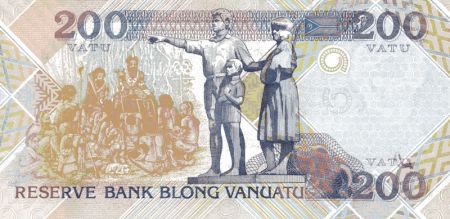 Vanuatu Billet 200 Vatu VANUATU 1995