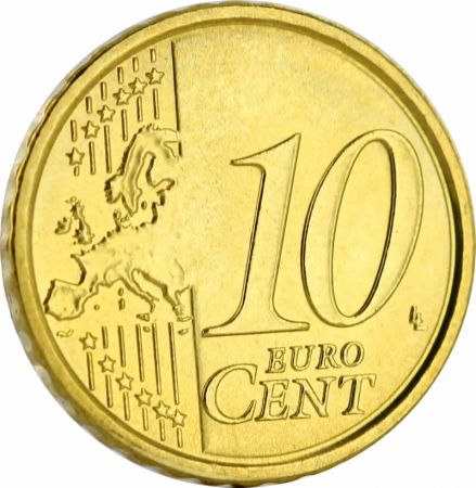 Vatican 10 centimes d\'euro - Vatican 2008