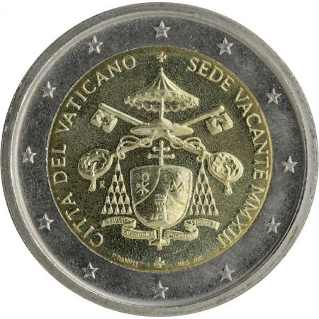 Vatican 2 Euros Commémorative - 2013 Siège Vacant