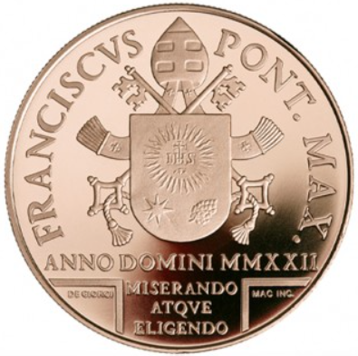 Vatican 20 Euros Cuivre - Basilique Saint Pierre - 2022