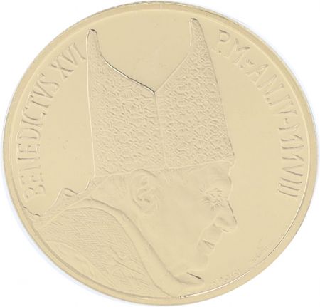 Vatican 50 Euros Or Vatican 2008 - La Pieta de Michelange - Benoit XVI