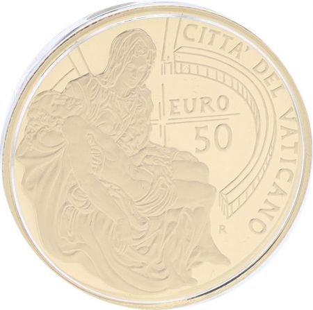 Vatican 50 Euros Or Vatican 2008 - La Pieta de Michelange - Benoit XVI