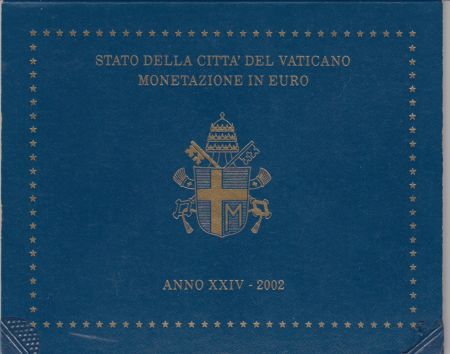 Vatican Coffret BU 8 pièces 2002 - Jean-Paul II