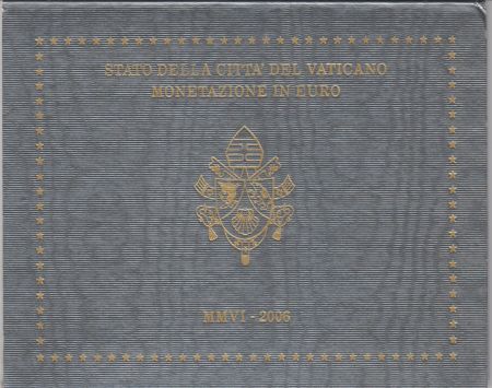 Vatican Coffret BU 8 pièces 2006 - Benoit XVI
