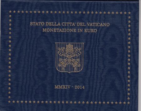 Vatican Coffret BU 8 pièces 2014  - François