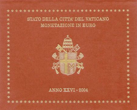 Vatican Coffret BU Euro VATICAN 2004 - Jean-Paul II