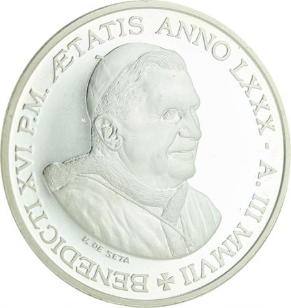 Vatican Journée mondiale des Missions - Benoit XVI - 10 Euros Argent Vatican 2007