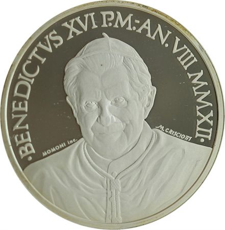 Vatican XXe Journée mondiale des Malades - Benoit XVI - 10 Euros Argent Vatican 2012