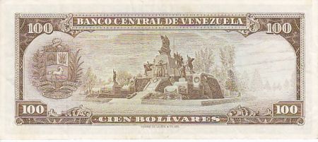 Venezuela 100 Bolivares Simon Bolivar - Monument