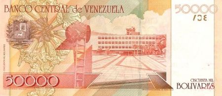 Venezuela 50000 Bolivares José Maria Vargas - Immeuble