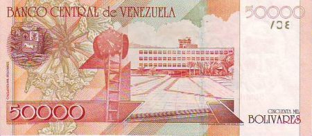 Venezuela 50000 Bolivares José Maria Vargas - Immeuble