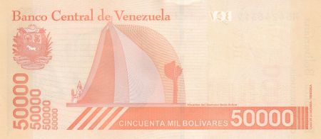 Venezuela 50000 Bolivares Simon Bolivar - 2019 (2020) - Neuf