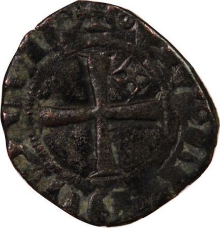 VICOMTÉ DE LIMOGES  JEAN III DE BRETAGNE - DENIER 1301 / 1339
