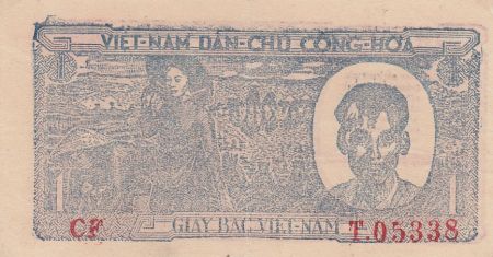 Vietnam 1 Dong Ho Chi Minh - 1948 - Série T.05338