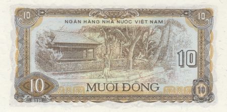 Vietnam 10 Dong 1980 -  Emblème, paysage