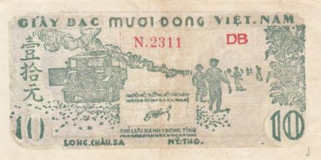 Vietnam 10 Dong Ho Chi Minh - 1952 - P.37b