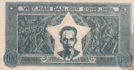 Vietnam 100 Dong - Ho Chi Minh - 1950