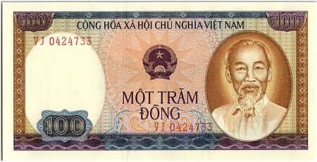 Vietnam 100 Dong, Ho Chi Minh - Baie d\'Halong - 1980 - P.88