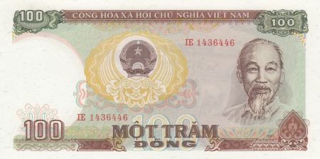 Vietnam 100 Dong 1985 - Ho Chi Minh, paysans