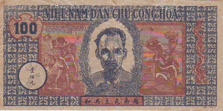 Vietnam 100 Dong Ho Chi Minh - 1947