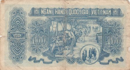 Vietnam 100 Dong Ho Chi Minh - Ouvriers - 1951 - p.TB - P.62b