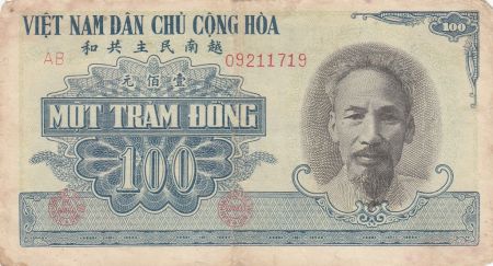 Vietnam 100 Dong Ho Chi Minh - Ouvriers - 1951 - Série AB