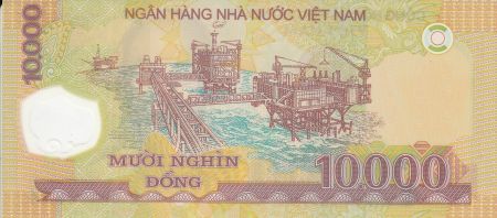 Vietnam 10000 Dong Ho Chi Minh - Plateforme pétroliere 2007