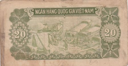 Vietnam 20 Dong Ho Chi Minh - 1951