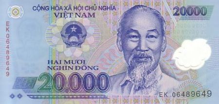 Vietnam 20000 Dong Ho Chi Minh - Temple 2006