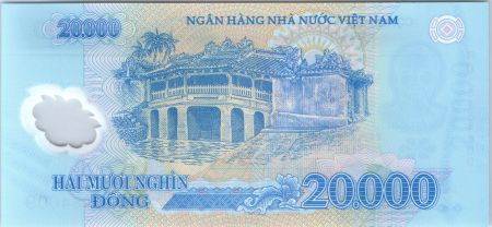 Vietnam 20000 Dong Ho Chi Minh - Temple 2016 Polymer