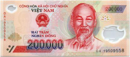 Vietnam 200000 Dong Ho Chi Minh - Baie Ha Long 2019 Polymer