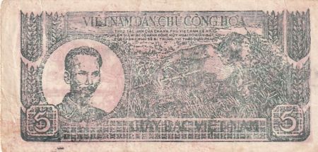 Vietnam 5 Dong - Ho Chi Minh - ND (1948) - Lettre MH-Q.022530