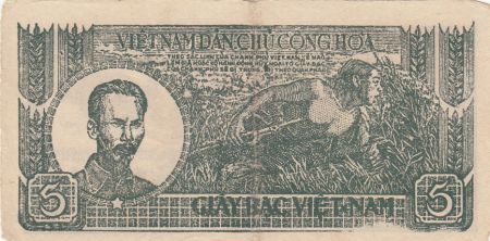 Vietnam 5 Dong - Ho Chi Minh - ND (1948) - N.087944