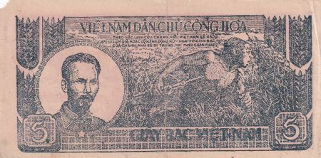 Vietnam 5 Dong - Ho Chi Minh - ND (1948) - V.063325