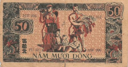 Vietnam 50 Dong Ho Chi Minh - 1948 - Série PU.002 - TB+