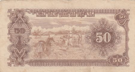 Vietnam 50 Dong Ho Chi Minh - 1951