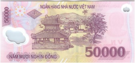 Vietnam 50000 Dong Ho Chi Minh - Monuments 2014 Polymer