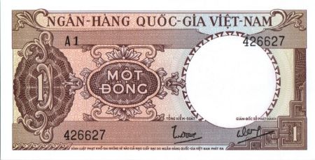 Vietnam du Sud 1 Dong Tracteur - 1964 - A 1