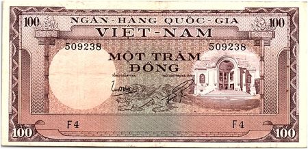 Vietnam du Sud 100 Dong 1996 - TTB - Série F.4 - P.18